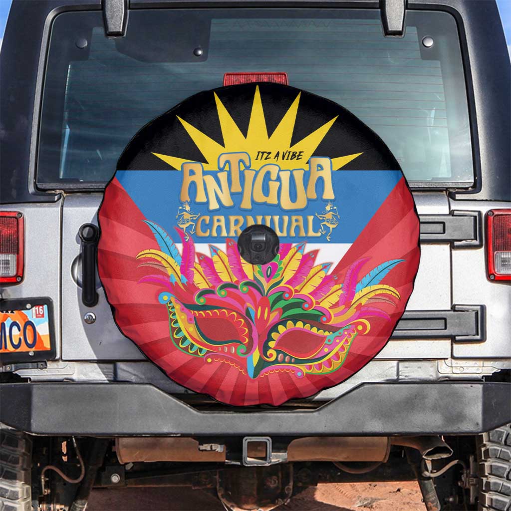Antigua Carnival Spare Tire Cover Greatest Summer Festival Of Caribbean LT14