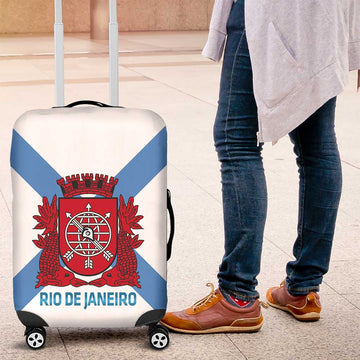 Rio de Janeiro Brazil Luggage Cover Flag Style LT14