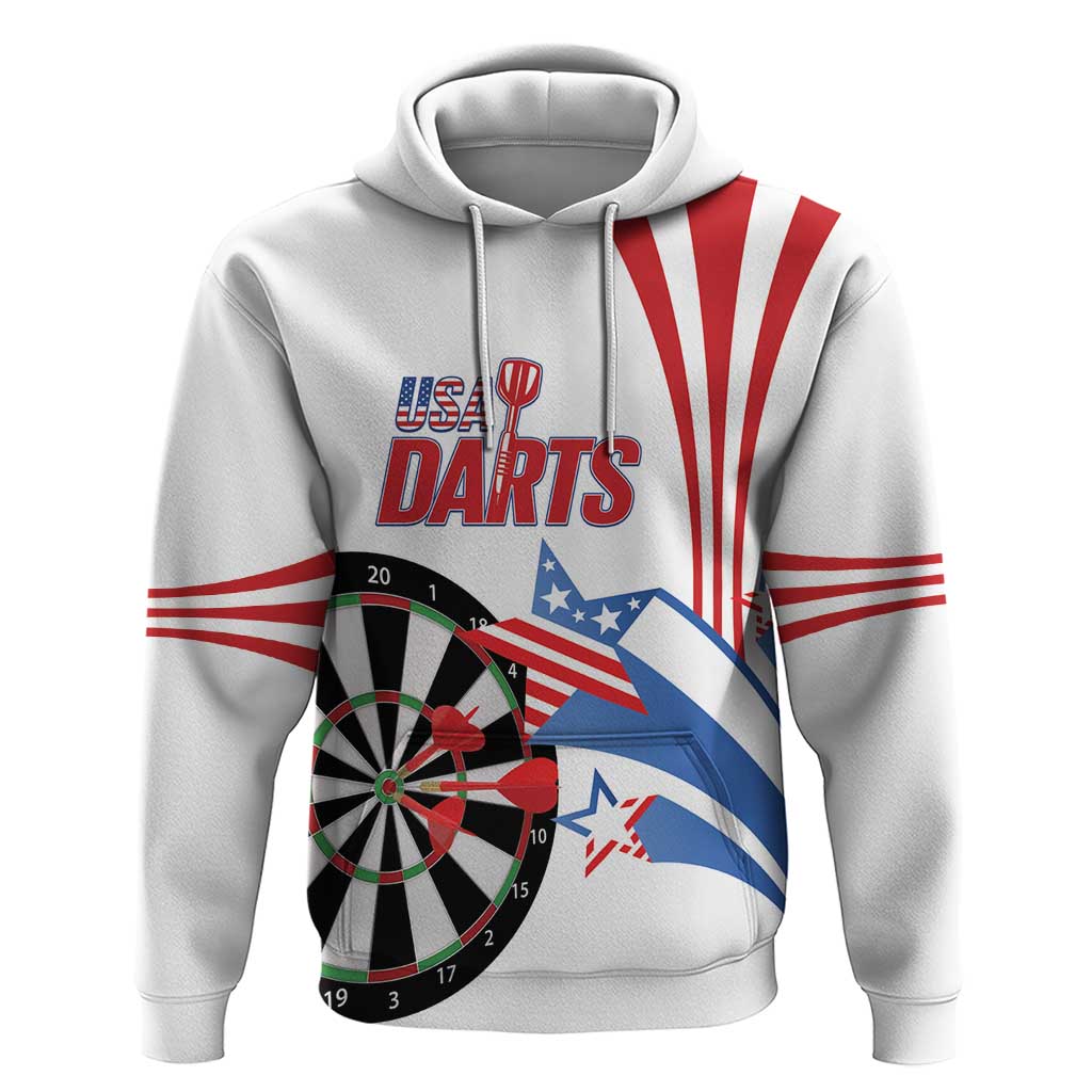 Custom United States Darts Hoodie USA Go Champions LT14