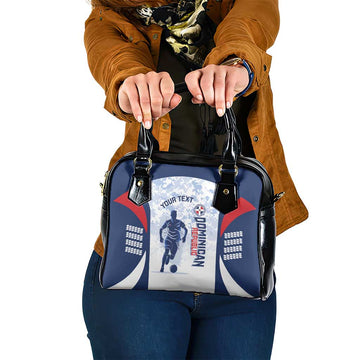 Custom Dominican Republic Football Shoulder Handbag Vamos Los Quisqueyanos LT14