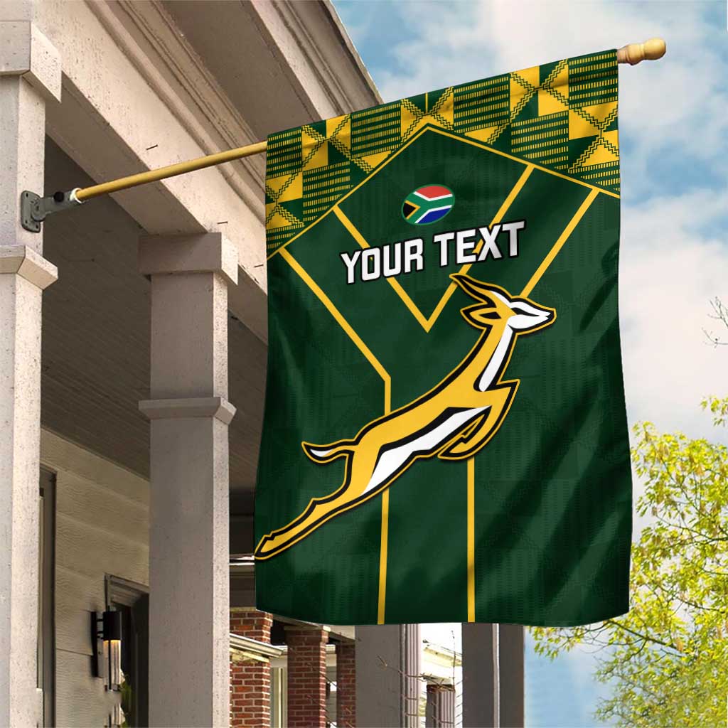 Custom South Africa Rugby Garden Flag Go Champions Springboks LT14