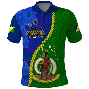 Vanuatu Malampa Province Polo Shirt Turtle Sand Drawing Unique Tapa Pattern LT14