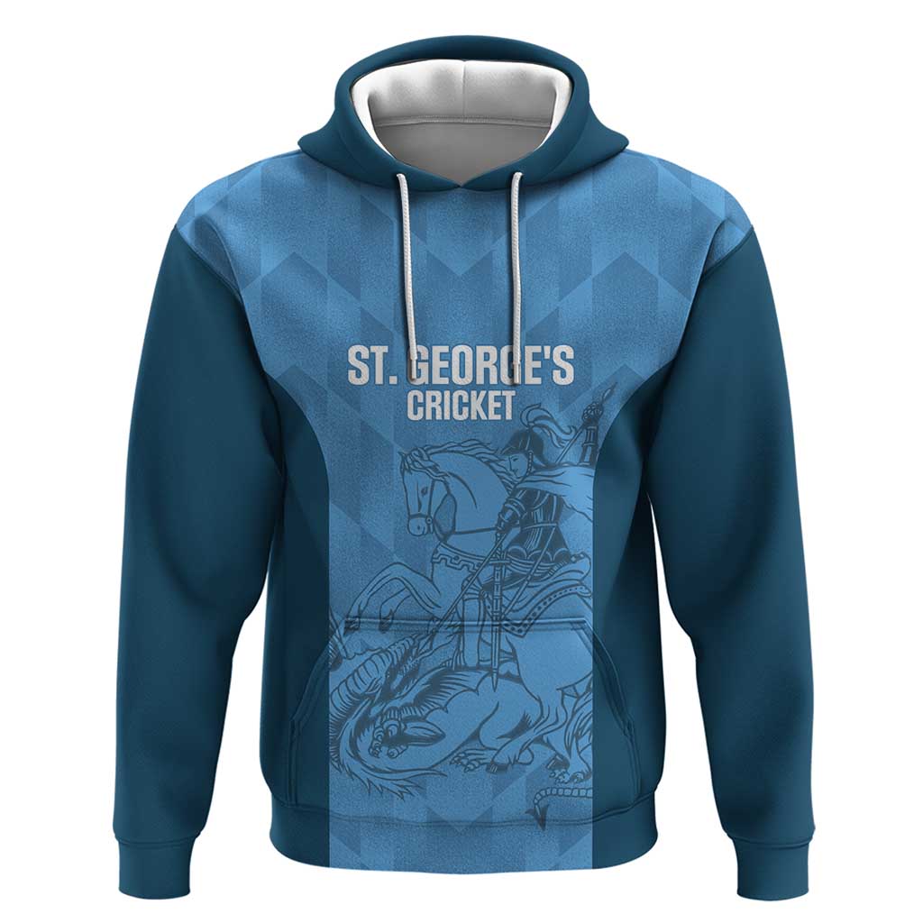 Custom St. Georges Cricket Hoodie Go Champions Sporty Style LT14