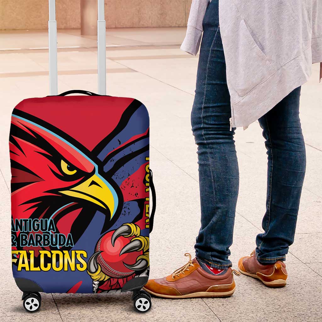 Antigua and Barbuda Cricket Custom Luggage Cover Go Champions Falcons LT14