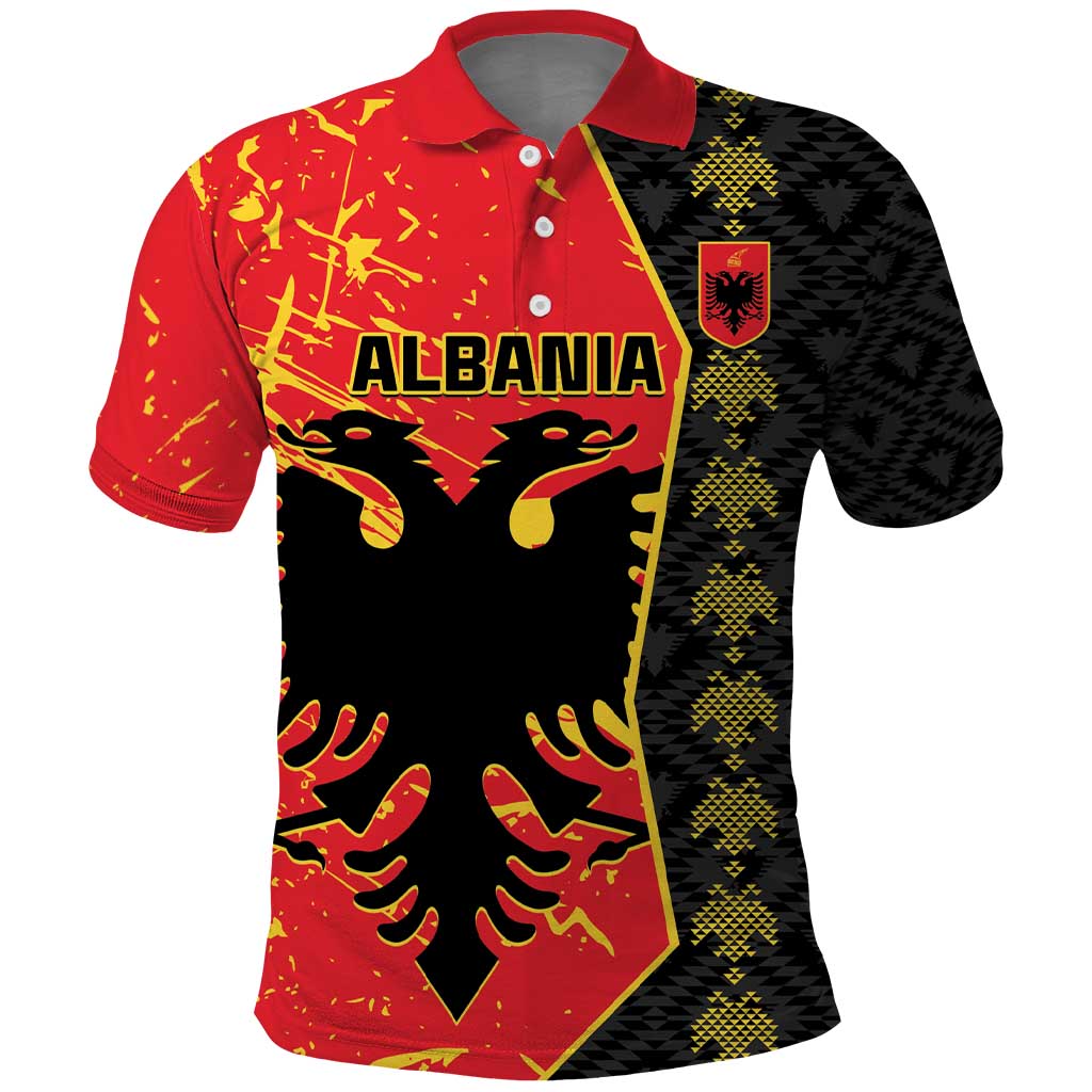 Albania Independence Day Polo Shirt Albanian Proud - Flag Color LT14