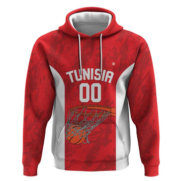 Tunisia Basketball Custom Hoodie Go Champions Eagles of Carthage LT14