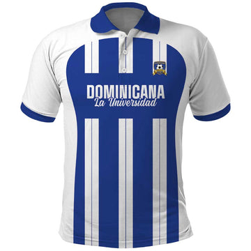 Universidad Dominican Republic Football Custom Polo Shirt 2025 Go Champions LT14