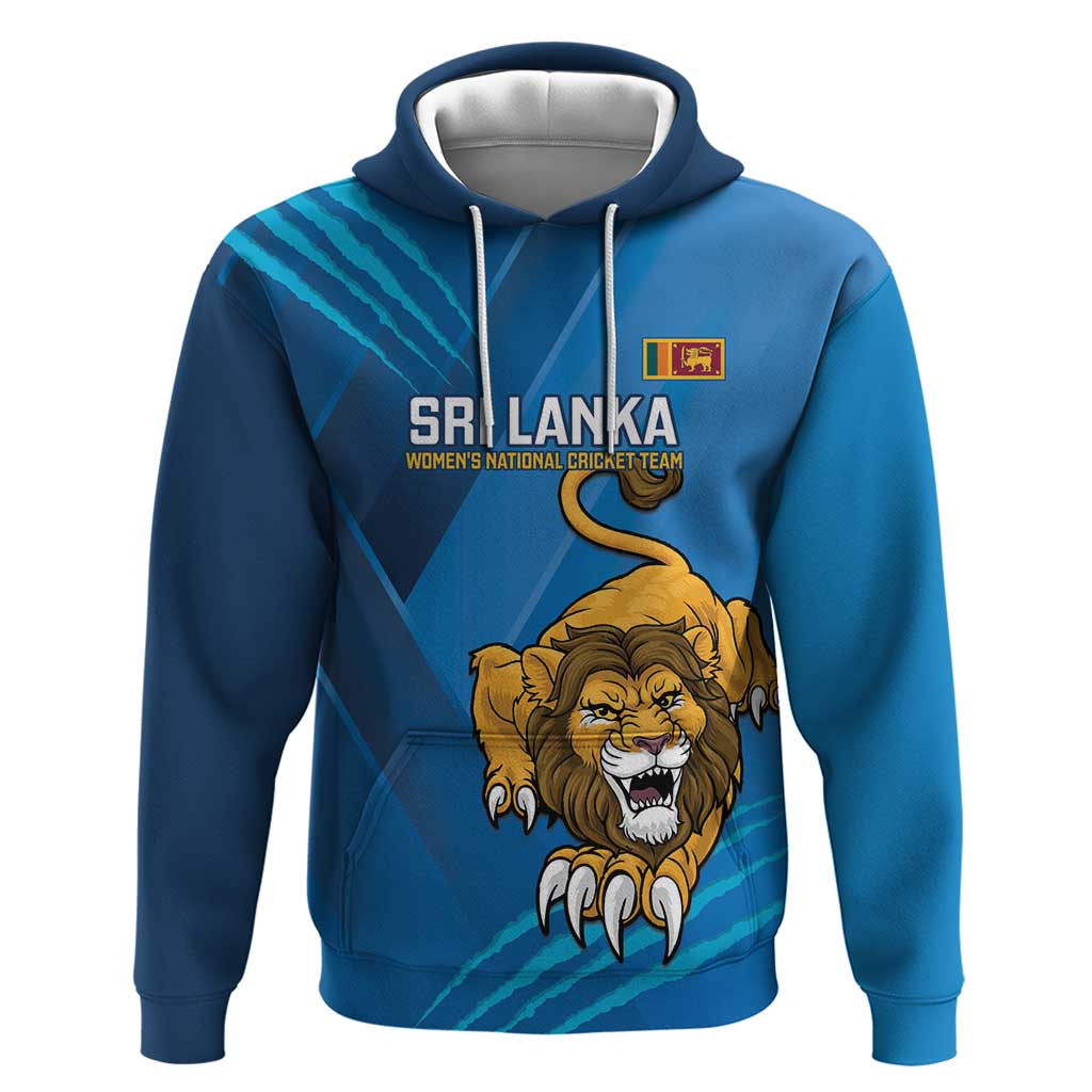 Custom Sri Lanka Cricket Hoodie Go Champions Lion Sporty Style LT14