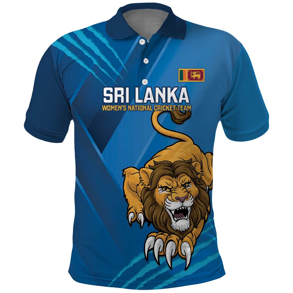 Custom Sri Lanka Cricket Polo Shirt Go Champions Lion Sporty Style LT14