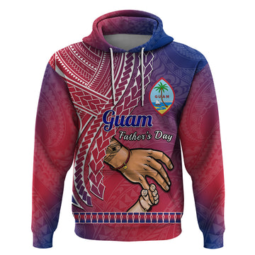 Polynesian Pride Father Day Guam Hoodie I Love You Dad Guaman Latte Stone LT14