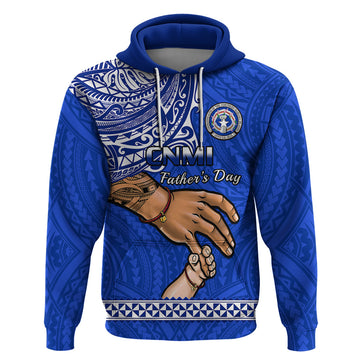 Polynesian Pride Father Day Northern Mariana Islands Hoodie CNMI I Love You Dad LT14