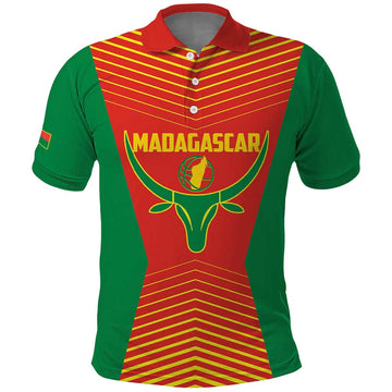 Madagascar Basketball Custom Polo Shirt Come On Angel Manzano LT14