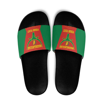 Madagascar Basketball Custom Slide Sandals Come On Angel Manzano LT14