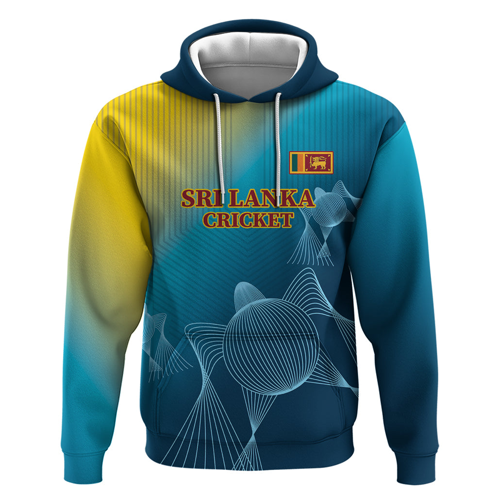 Custom Sri Lanka Cricket Hoodie 2024 World Cup Go The Lions LT14