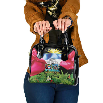 Antigua and Barbuda Independence Day Shoulder Handbag 44th Anniversary One Flag One People One Spirit LT14