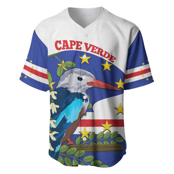 Cape Verde Baseball Jersey Grey-Headed Kingfisher Mix Honey Locust LT14