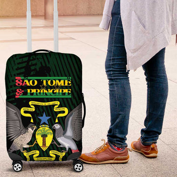 Sao Tome and Principe Luggage Cover Coat Of Arms Style LT14