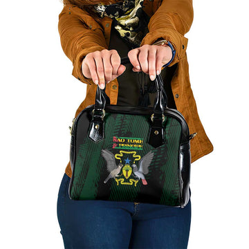 Sao Tome and Principe Shoulder Handbag Coat Of Arms Style LT14