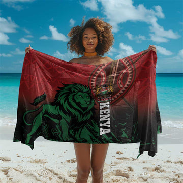 Kenya Independence Day Sarong Jamhuri ya Kenya 1963 - African Pattern LT14