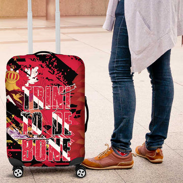 Trini To De Bone Luggage Cover Proud To Be Trinidad and Tobago LT14