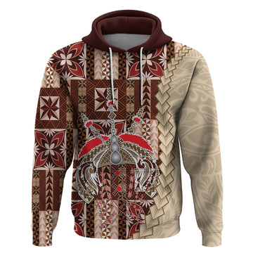 Samoa Tapau Hoodie Samoan Siapo Pattern LT14
