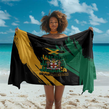 Jumieka Independence Day Sarong Jamaica One People, One Nation LT14