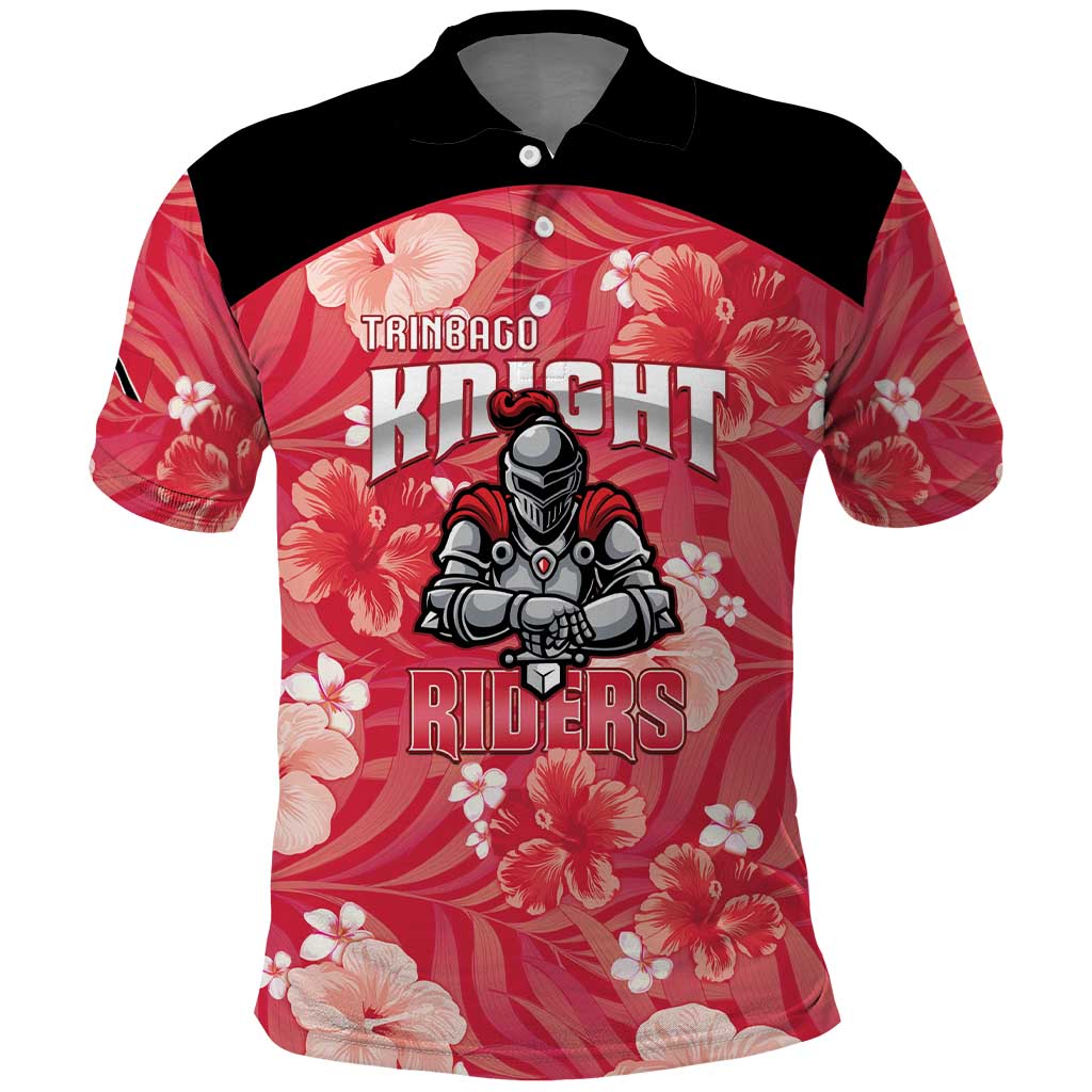 Custom Trinidad and Tobago Cricket Polo Shirt 2025 Go Knight Riders Tropical Style LT14