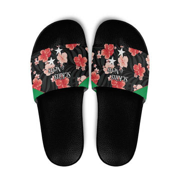 Saint Kitts and Nevis Cricket Slide Sandals 2025 Go Patriots Tropical Style LT14