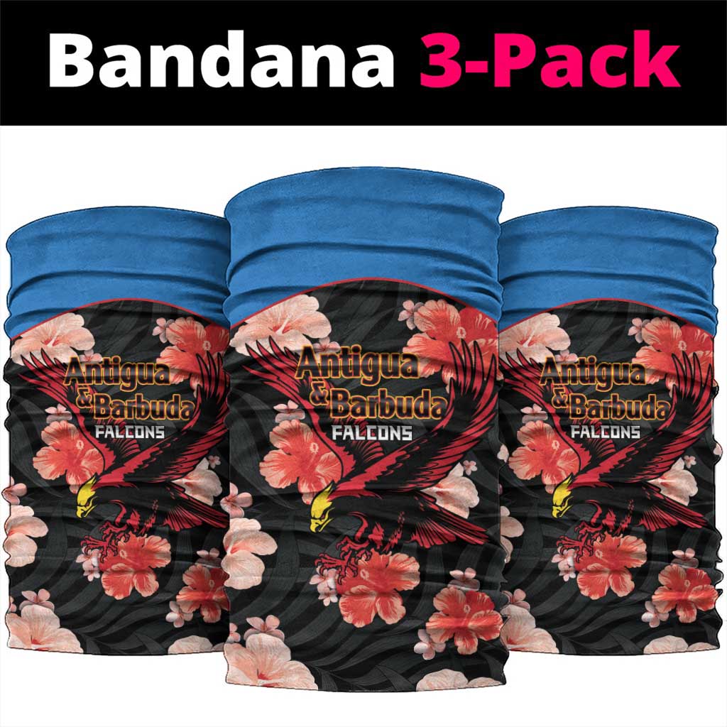 Antigua and Barbuda Cricket Neck Gaiter 2025 Go Falcons Tropical Style LT14
