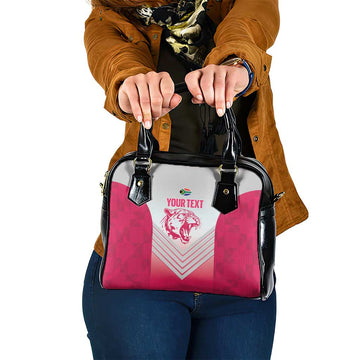 South Africa Rugby Custom Shoulder Handbag Come On Puma African Pattern LT14