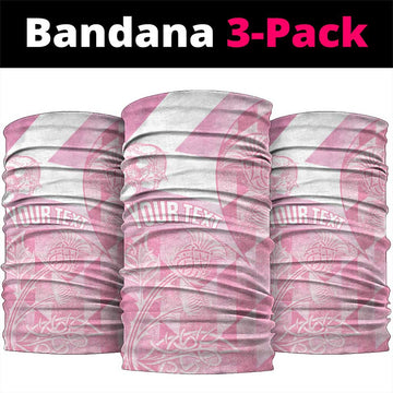 Scotland Rugby Custom Neck Gaiter Go Scottish Thistle Pink Version LT14
