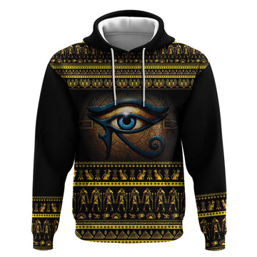 Ancient Egypt Eye Of Ra Hoodie Sun To The Egyptians LT14