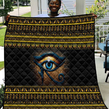 Ancient Egypt Eye Of Ra Quilt Sun To The Egyptians LT14