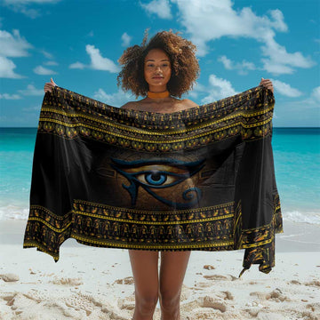 Ancient Egypt Eye Of Ra Sarong Sun To The Egyptians LT14