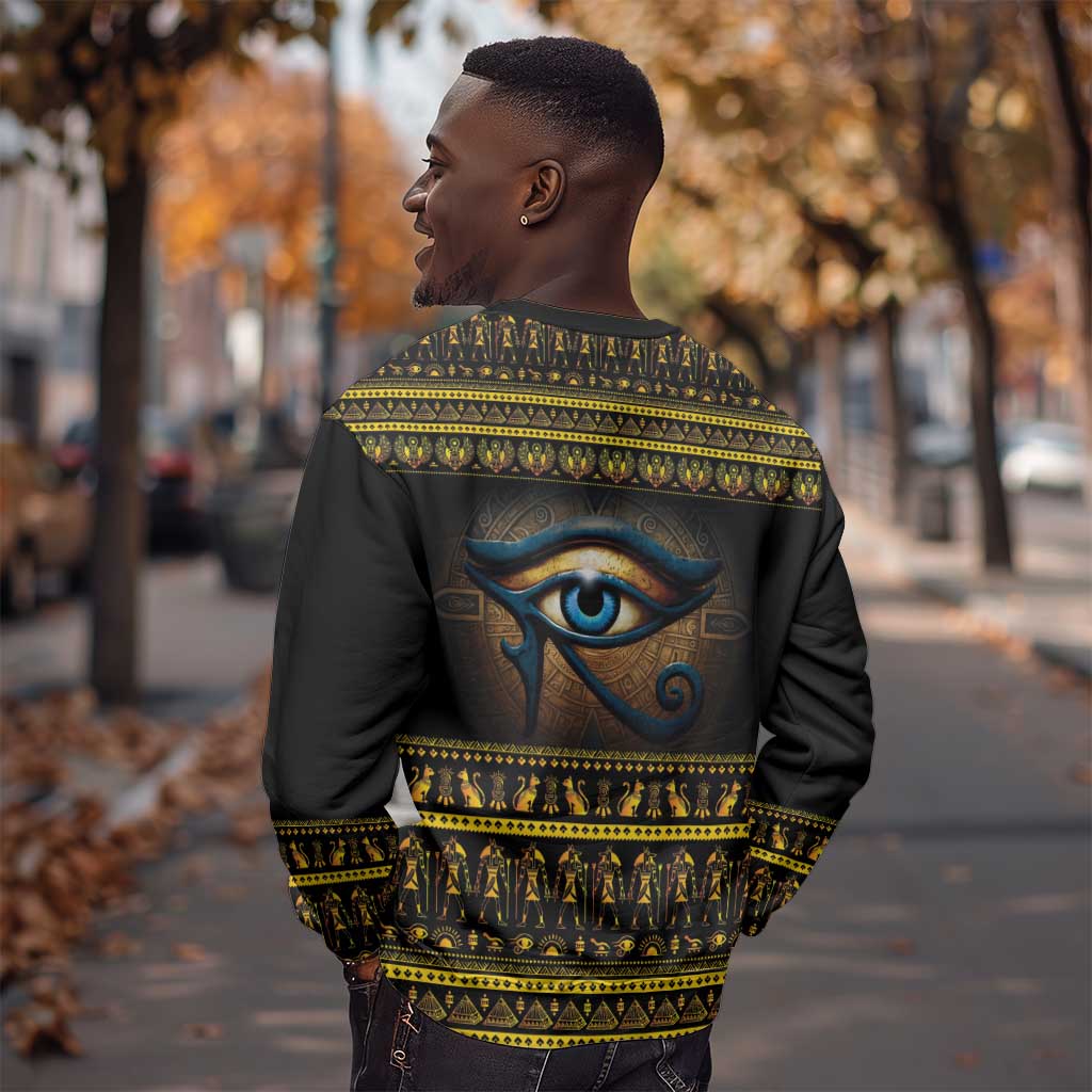 Ancient Egypt Eye Of Ra Sweatshirt Sun To The Egyptians LT14