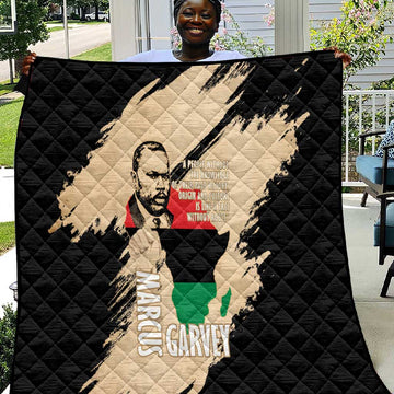 Marcus Garvey Day Quilt UNIA Flag Mix African Map LT14