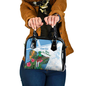 Custom Guatemala Football Shoulder Handbag Vamos Los Chapines! LT14