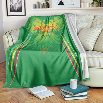 Mali Football Custom Blanket Go Eagles - Green Color LT15