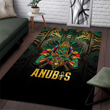 Ancient Egypt Area Rug Anubis Egyptian LT15
