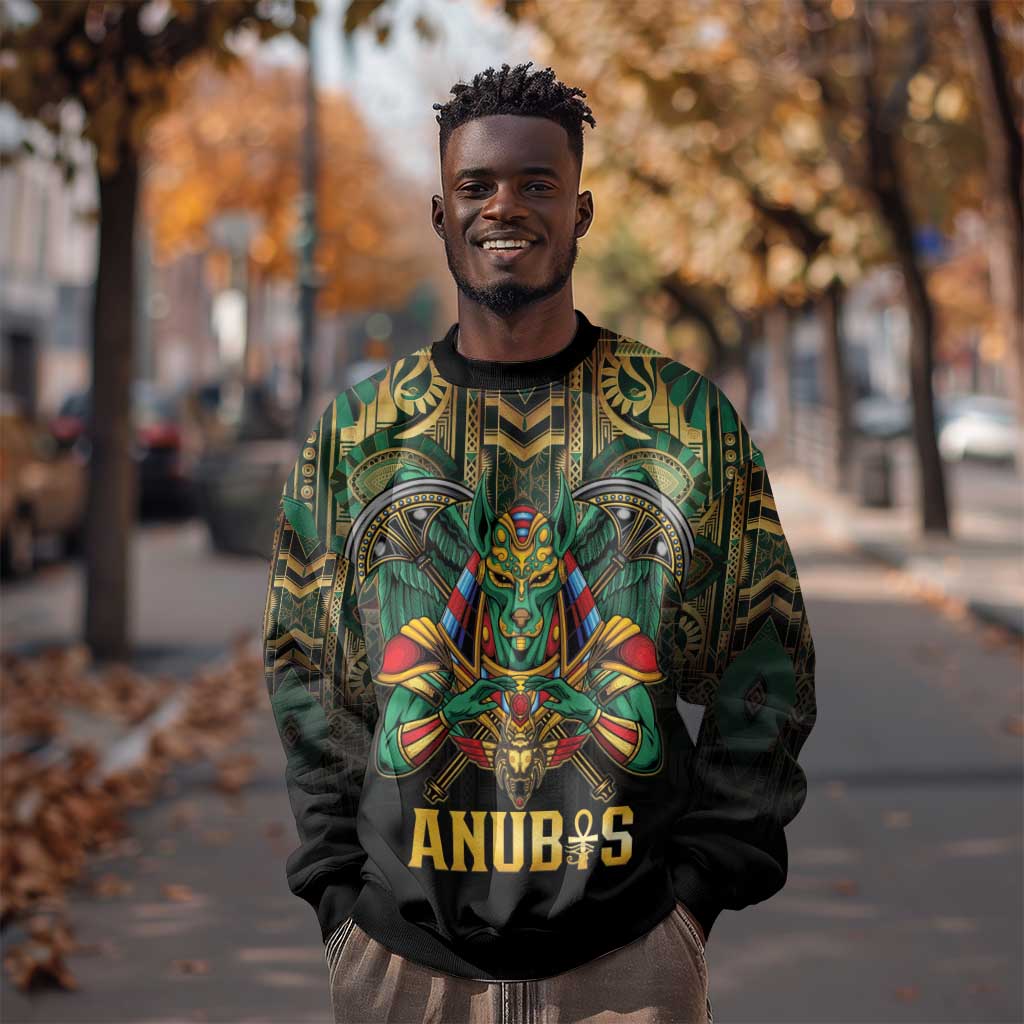 Ancient Egypt Sweatshirt Anubis Egyptian LT15