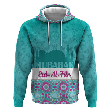 Personalised Eid Mubarak Hoodie Eid al-Fitr LT15