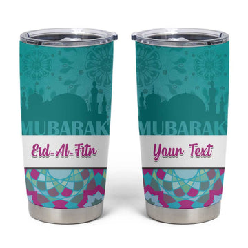 Personalised Eid al-Fitr Tumbler Cup Eid Mubarak LT15