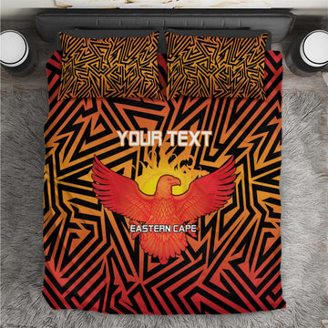 Custom Afro South Africa Cricket Bedding Set Eastern Cape - Go Sunrisers LT15