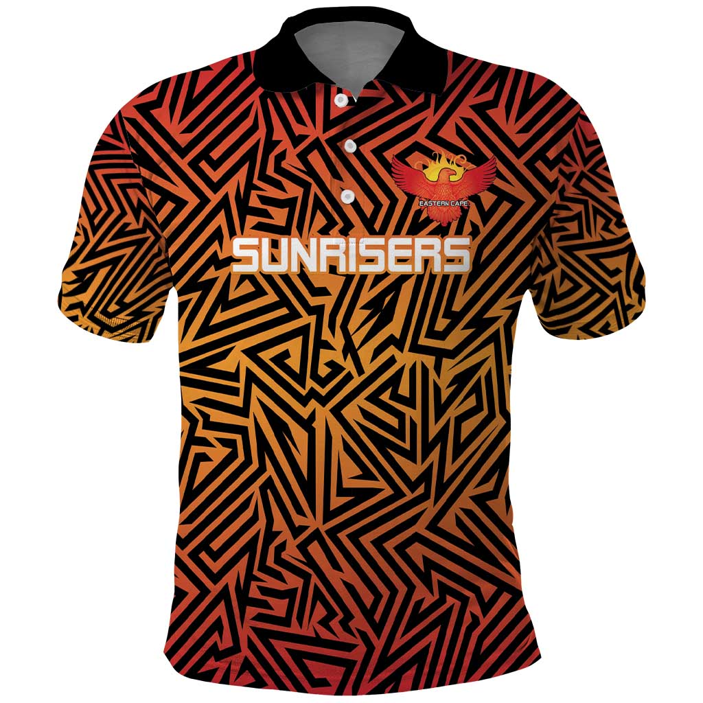 Custom South Africa Eastern Cape Cricket Polo Shirt Go Sunrisers LT15
