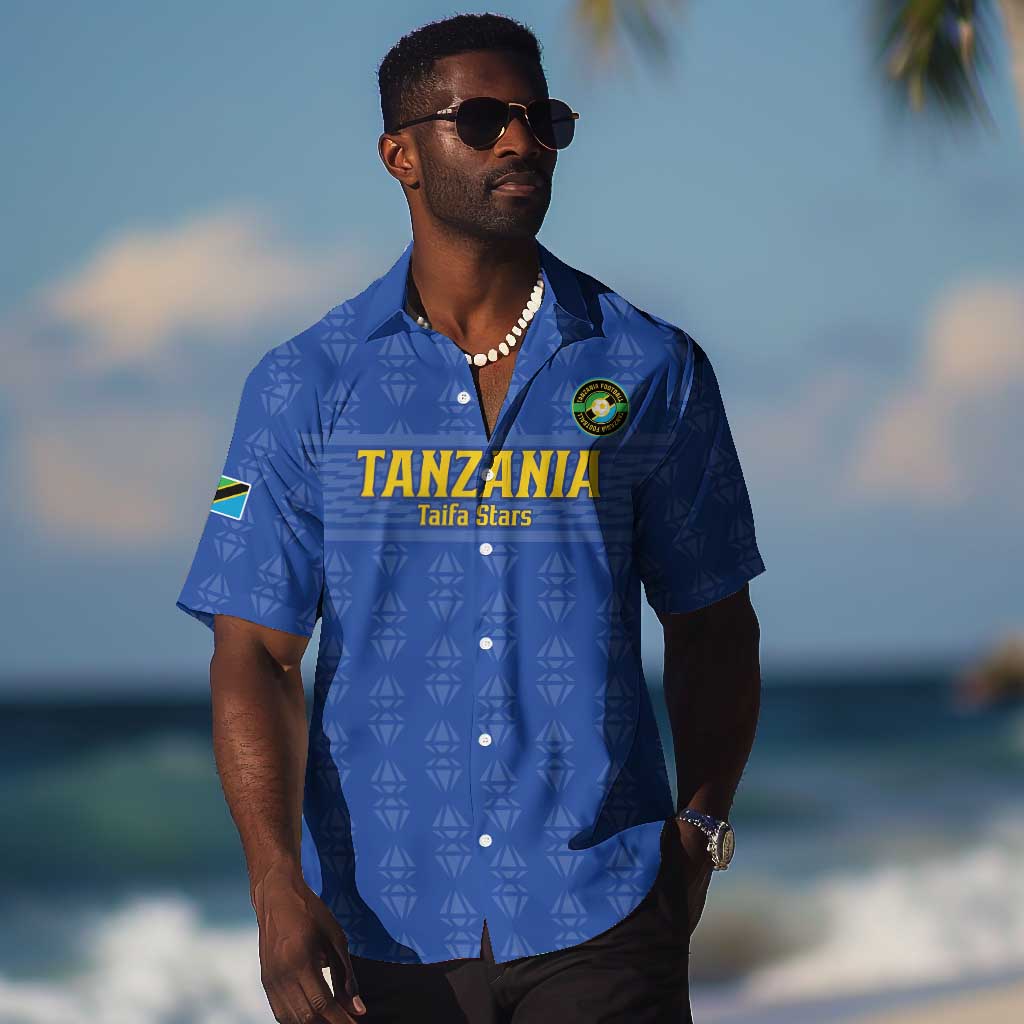 Custom Tanzania Football Hawaiian Shirt Taifa Stars Go Champions LT15