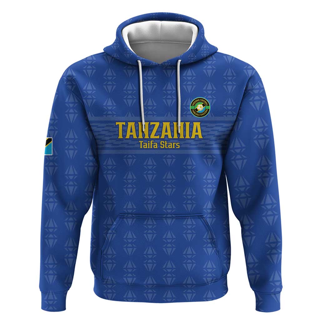 Custom Tanzania Football Hoodie Go Taifa Stars LT15