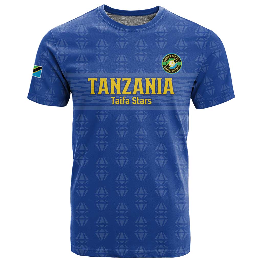 Custom Tanzania Football T shirt Taifa Stars Go Champions LT15