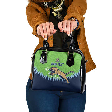 Kane County 2025 Baseball Custom Shoulder Handbag Cougar Fight Cougar Win LT15