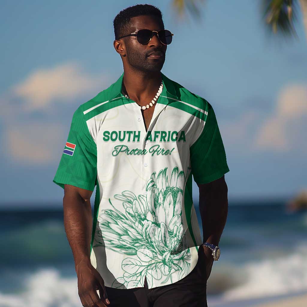 Custom South Africa Cricket Hawaiian Shirt We Are Champions LT15
