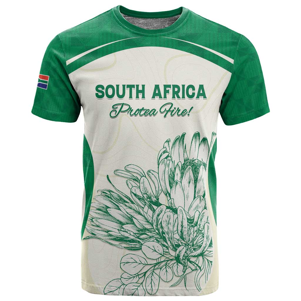 Custom South Africa Cricket T shirt We Are Champions LT15